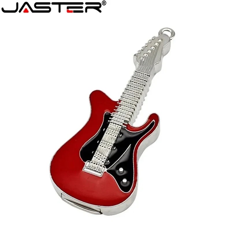 Jaster Metal Guitar Usb Flash Drive Musical Guitar Model Pen Drive Memory Stick Pendrive 4Gb 8G 16Gb