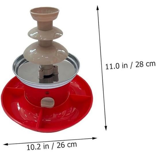 PROMO MESIN CHOCOLATE FONDUE MESIN COKLAT FOUNTAIN MESIN COKLAT AIR MANCUR WADAH READY