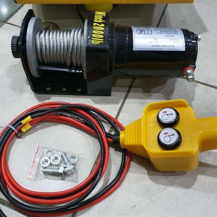 Murah Winch Derek Atv Hoist 2000Lbs