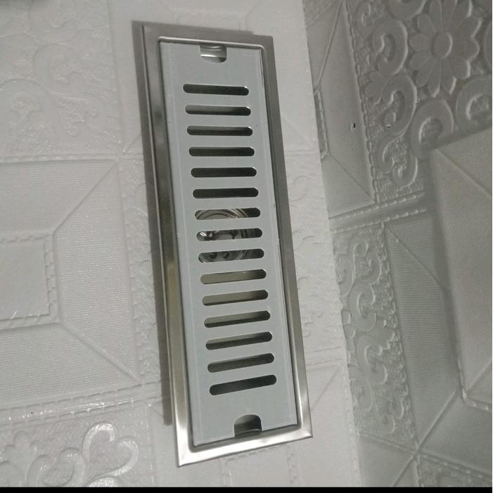 Spesial Floor Drain Garis Kotak Panjang Stainless / Floor Drain Panjang