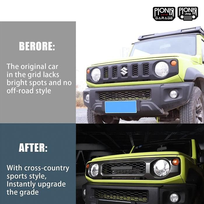 Front Grill Suzuki Jimny Jb74 Gril Depan Suzuki Jimny Jb74 Aksesoris Suzuki Jimny