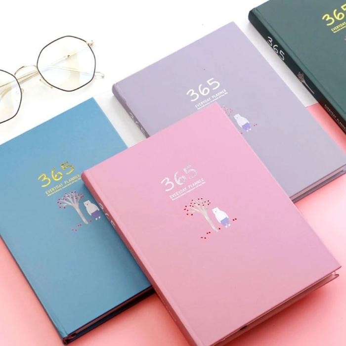 

Gilang_Store Planner Yearly Monthly Weekly 365 Buku Agenda Notebook Diary Jurnal