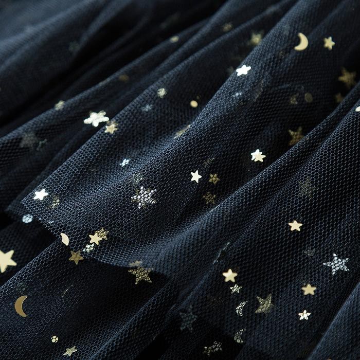 JTTOP" 1-10T DRESS PREMIUM PESTA MODEL KOREA TILE LAPIS GLITTER SPARKLING GLITER MEWAH - BAJU PESTA