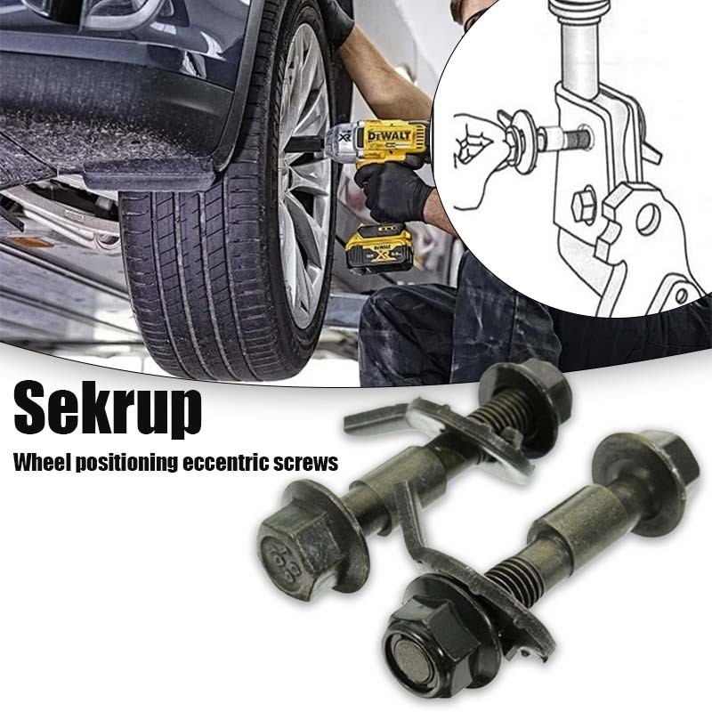 12mm Baut Chamber Spooring Chamber 2pcs Untuk Four-wheel Alignment