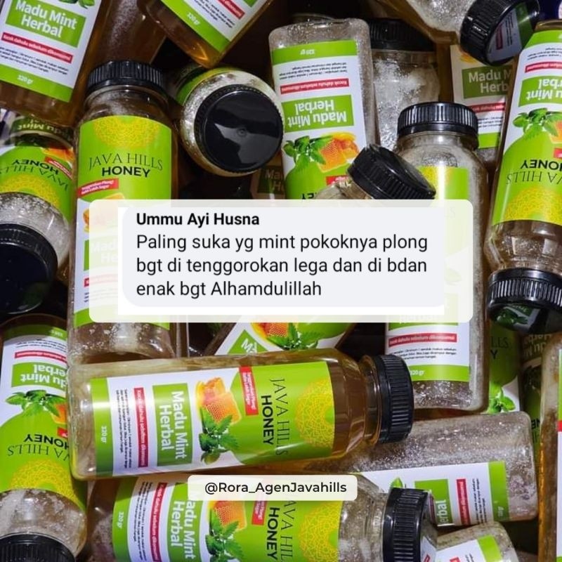 

Konter Makanan Madu Mint Java Hills Raw Honey Javahills Honey