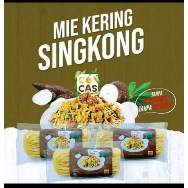 

Konter Makanan Mie Singkong 200Gr