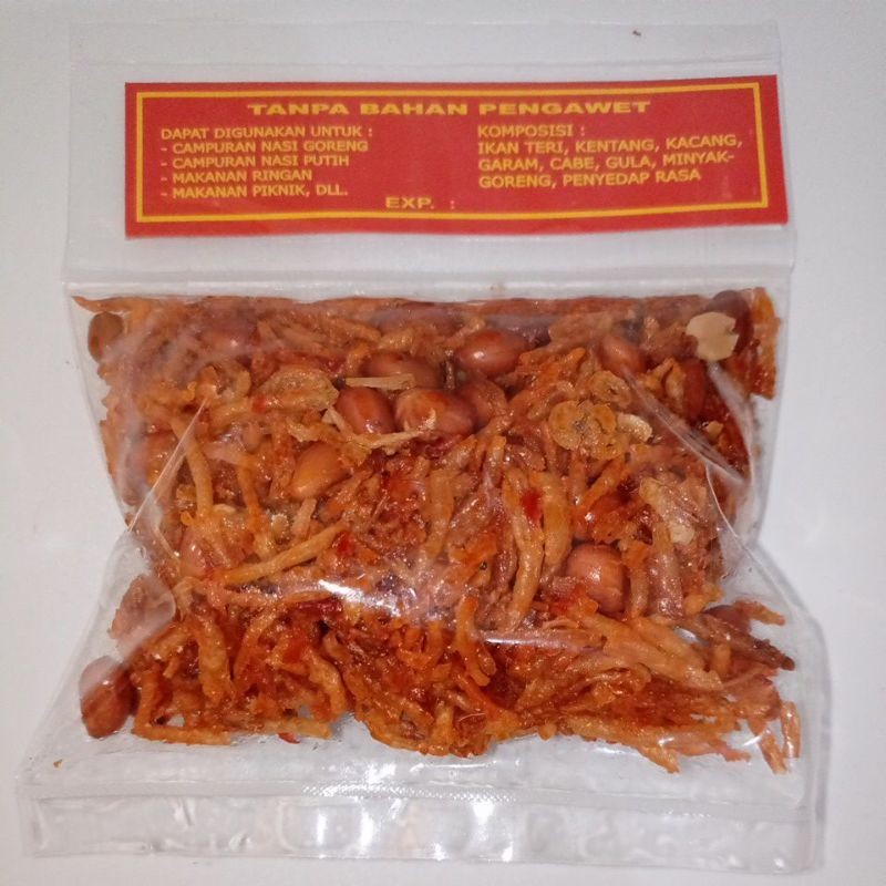 Sensasi Lezat Balado Teri Kacang Dc-1Kentang Mustofa 100Gr