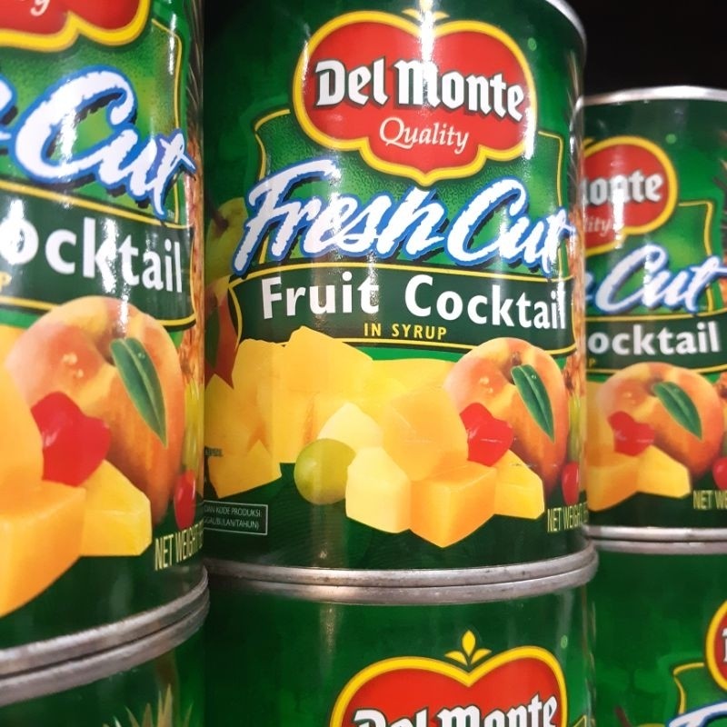 

Konter Makanan Del Monte Fruit Fresh Cut Es Buah Buahan - Minuman Kaleng Aneka Buah Potong Koktil