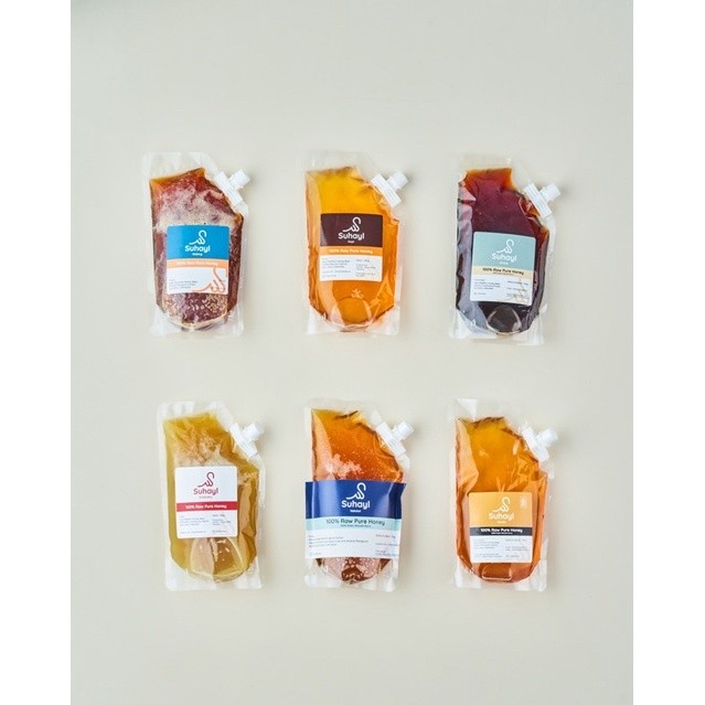 

Sensasi Lezat Refill Pouch Madu Suhayl 360 Dan 450 Gram Raw Unprocessed