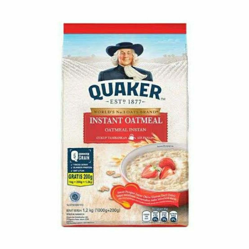 

Konter Makanan Quaker Oatmeal 1,2Kg
