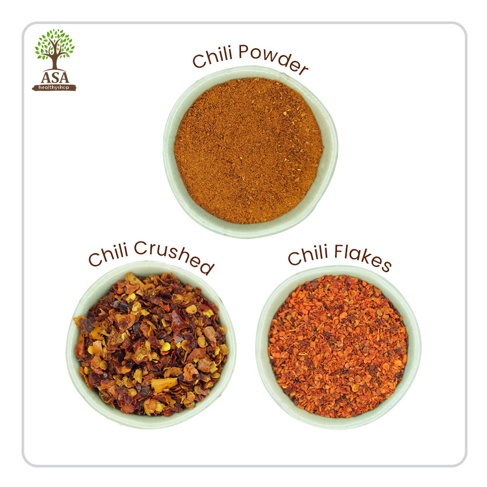 

Sensasi Lezat Chili Crushed / Cabe Kering Kasar 250 Gram