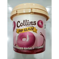 

Sensasi Lezat Collins Dip Glaze Varian Strawberry 1 Kg