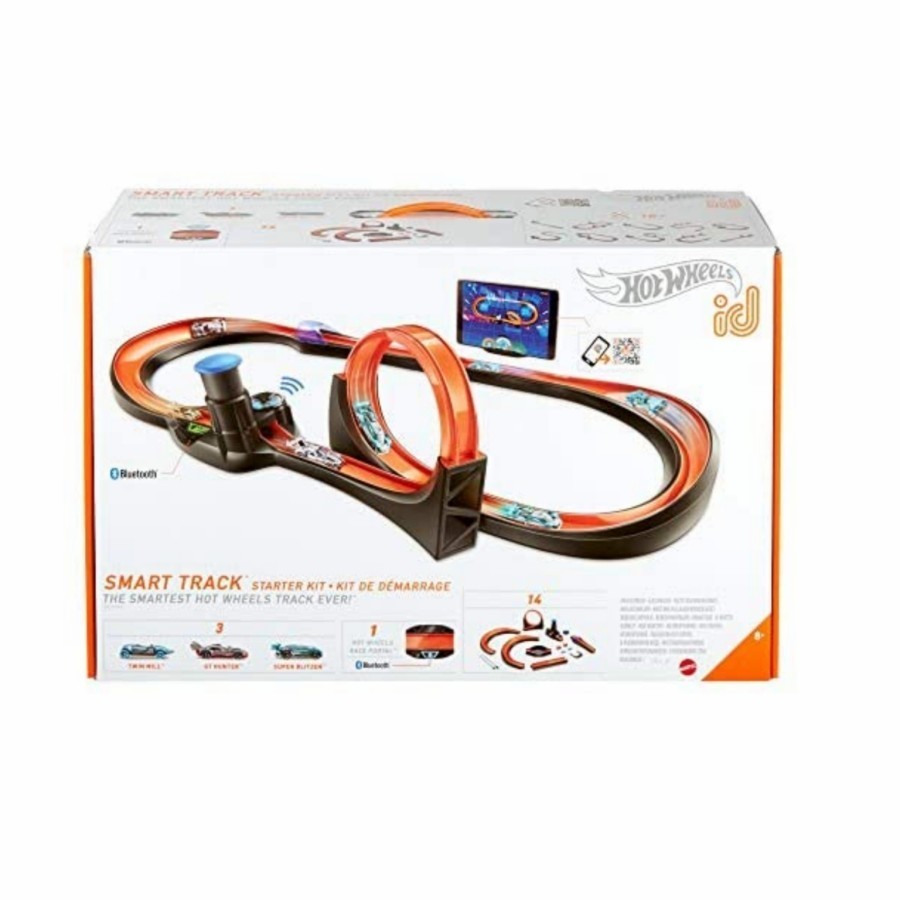 SALE  HOT WHEELS ID SMART KIT TRACK FULL STARTER BESAR HOTWHEELS JALANAN SET READYY