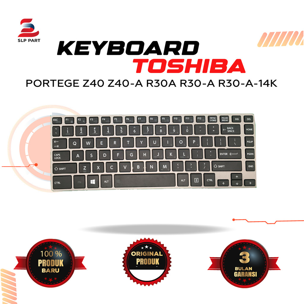 Keyboard Toshiba Portege z40 z40-a r30a r30-a r30-a-14k