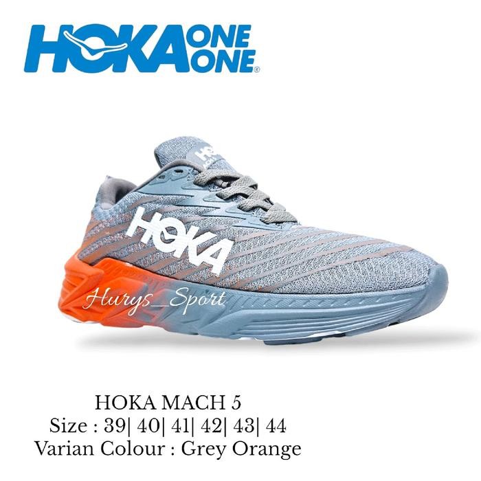 SEPATU HOKA MACH 5 MEN'S RUNNING SHOES/SEPATU HOKA MACH 5 RUNNING/HOKA RUNNING SHOES/SEPATU RUNNING