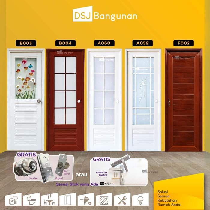 Eden Pintu Upvc Kamar Mandi