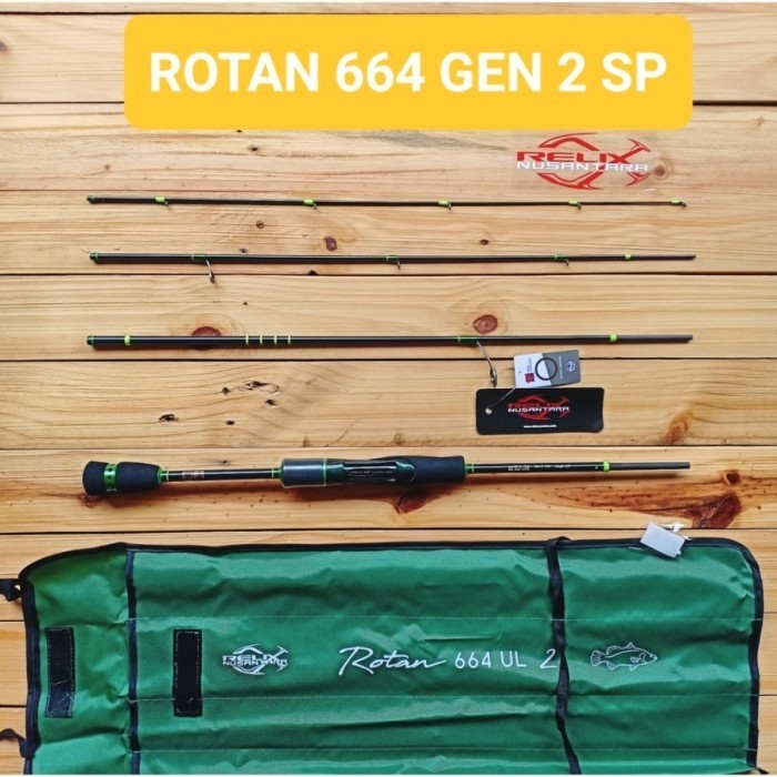 Relix Nusantara Joran Rotan 664 GEN 2