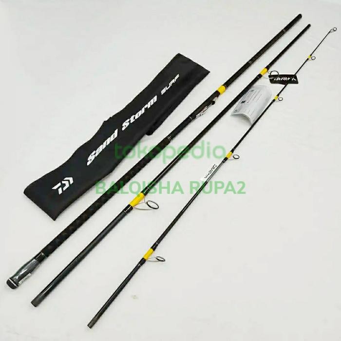 TERMURAH - Surfcasting - Sambung 3 - Joran DAIWA Sand Storm Surf