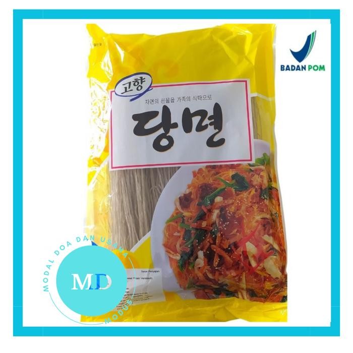

Promo Terbatas Dangmyeon Korean Vermicelli 1Kg Mie Japchae / Sohun Soun Bihun Korea