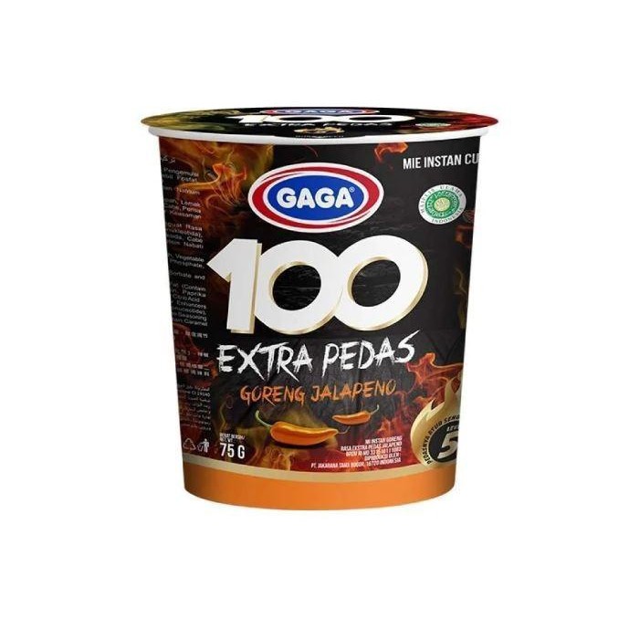 

Sale Terbatas 1 Dus Gaga Mie Extra Pedas Cup Goreng Jalapeno 24 X 75 Gr