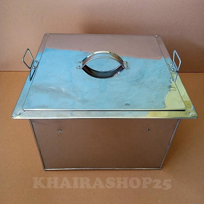 

Ready Dandang Mie Ayam Kocok 2 Lubang Tong Mie Ayam Bakmi Bakso Kotak Plus Saringan Stainless Pack