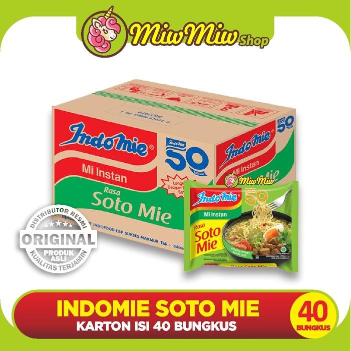 

Best Seller Indomie - Mie Instant / Mi Instan (Grosir) Karton/ Dus Isi 40 Bungkus