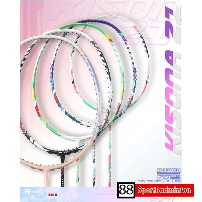 Felet Kisona 21 Badminton Racket - Raket Badminton Original Felet