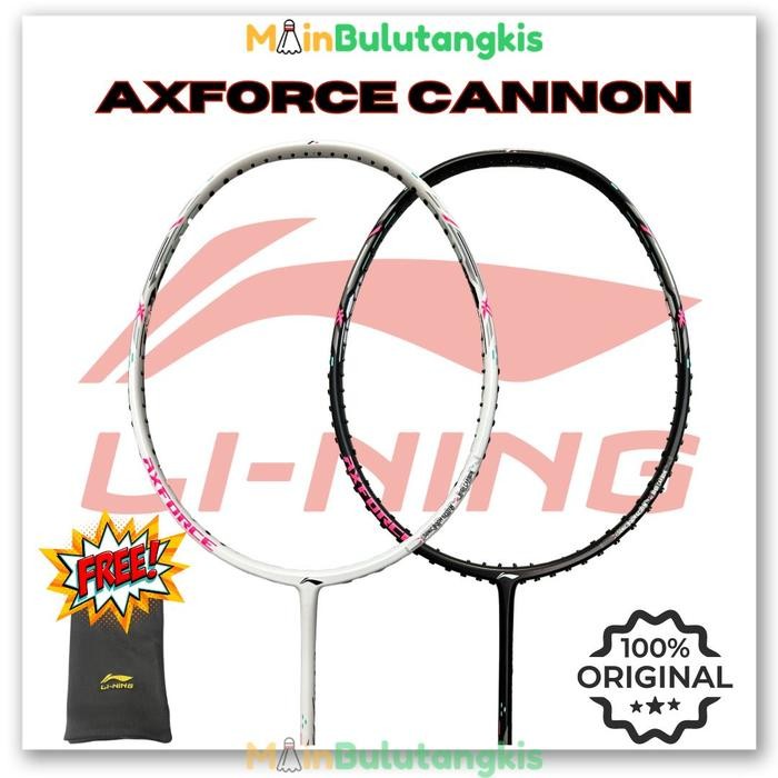 TERMURAH - Raket Badminton Lining Axforce Cannon Original
