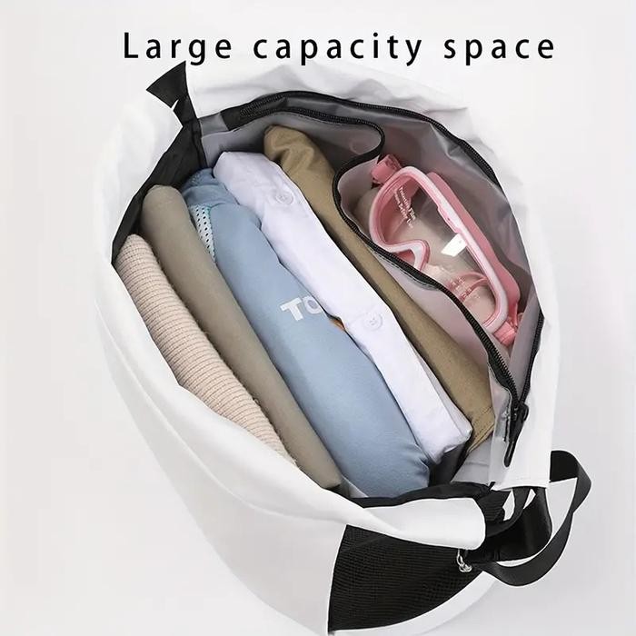 Tas Ransel Serut Olahraga Gym Renang Travel Pouch Sepatu Baju Drawstring Waterproof
