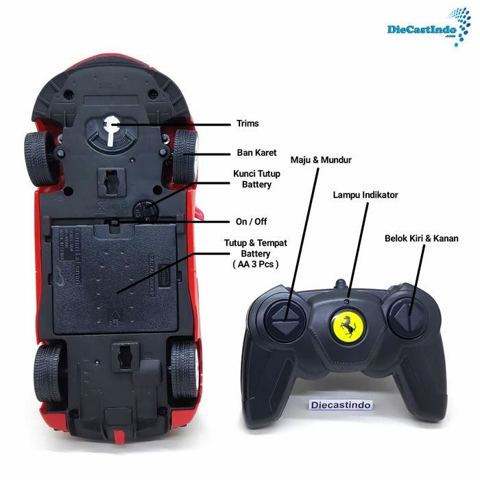 Mobil Remote Control Remot Kontrol Rc Car Rastar Ferrari Laferrari
