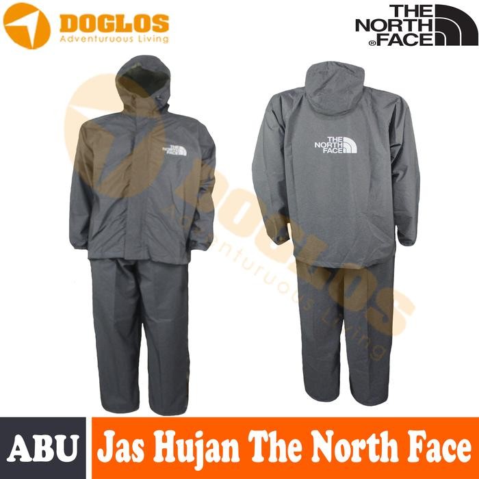 jas hujan the north face Setelan Parasut outdoor camping travelling