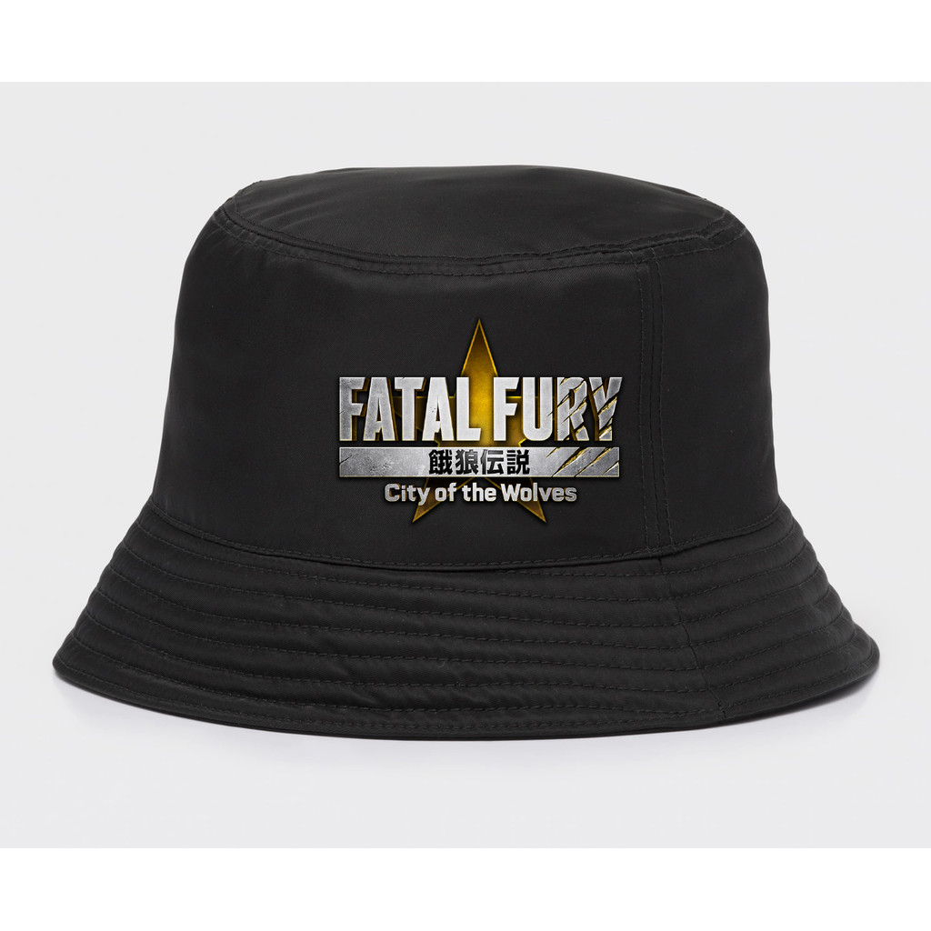 Topi Bucket Fatal Fury City of the Wolves Gaming Fighting