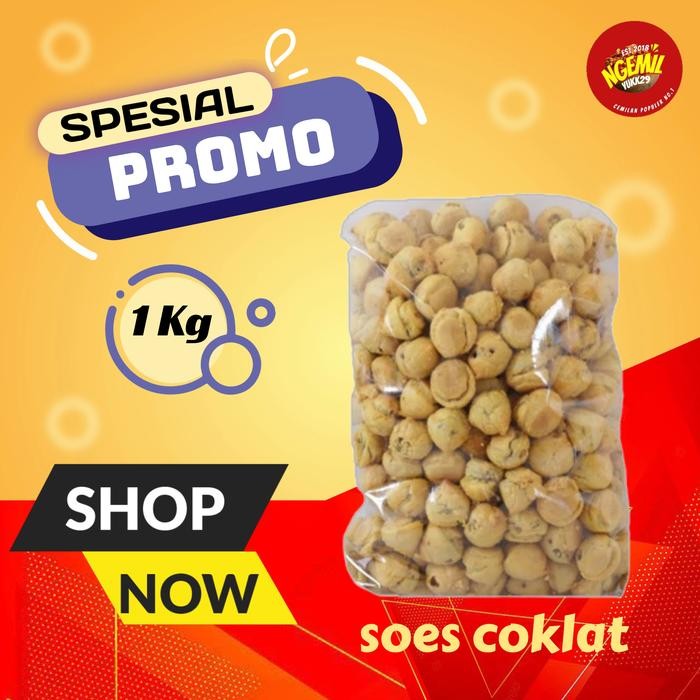 

1 KG - KUE SOES COKLAT LUMER New