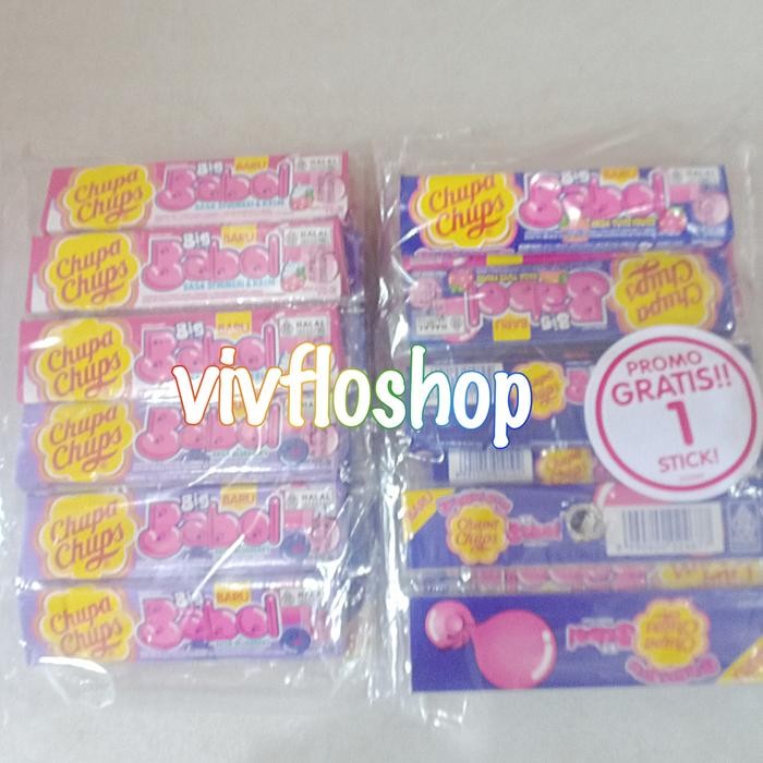 

Permen Karet Big Babol Bigbabol (Mix Varian) Stick/Bar (12 x 20 gram) New