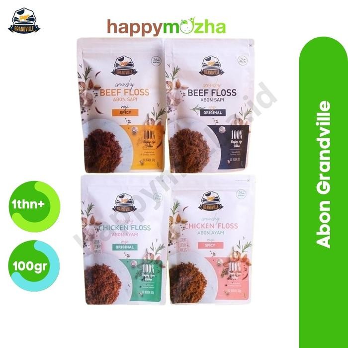 

PREMIUM Abon Sapi / Ayam Grandville Crunchy New