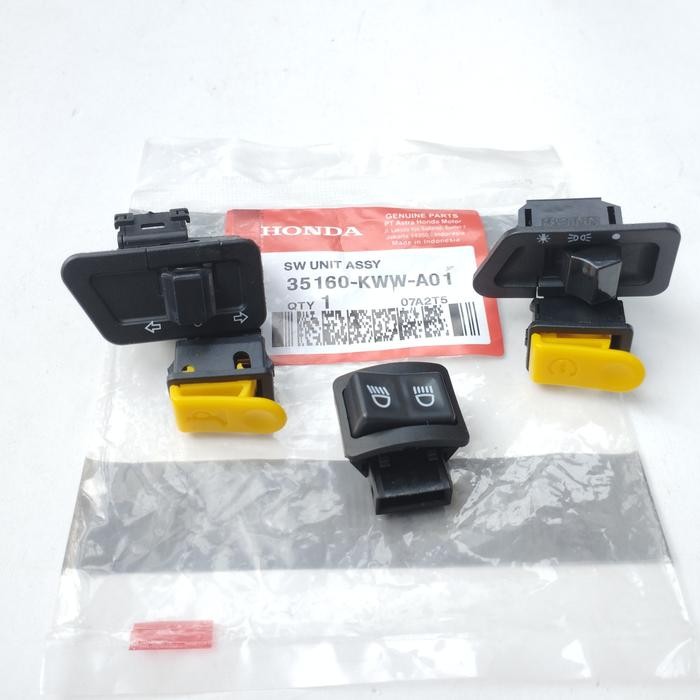 Baru.. Tombol Sen Stater Dim Klakson Beat Karbu Vario 110 Khwarizm Supra 125
