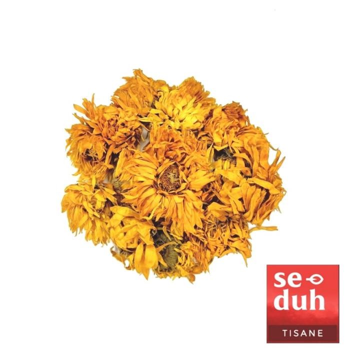 

teh bunga Orange Marigold / Calendula Flower Tea Tisane 8 gram PREMIUM