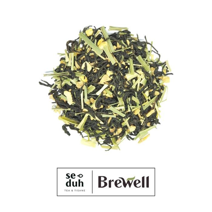 

ZESTY GINGER Tea Blend - Black Tea Lemongrass Ginger PREMIUM