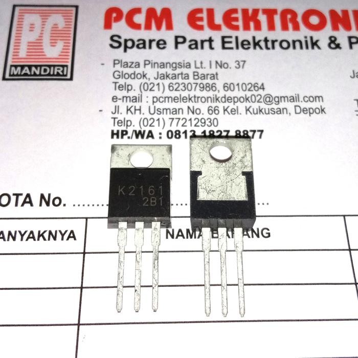 Terbaru.. K2161 2Sk2161 K 2161 2 Sk2161 2Sk Tr Transistor To220 To-220