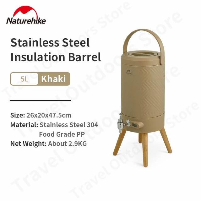 STAINLESS STEEL THERMOS BUCKET NATUREHIKE NH22SJ002