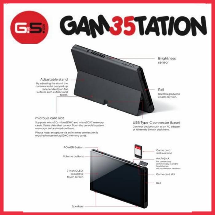 NINTENDO SWITCH OLED TABLET ONLY/OFW NEW /SWITCH OLED TABLET