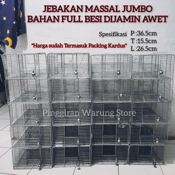Jebakan Tikus-Perangkap Tikus Besar/Jumbo Kawat Kuat