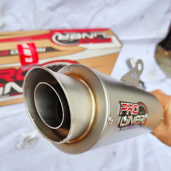 KNALPOT PROLINER TR1 R NMAX AEROX LEXI NEW NMAX NEW AEROX ORIGINAL ASLI BRACKET BERKUALITAS