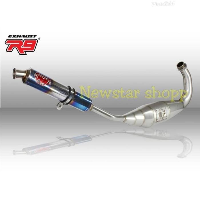 KNALPOT R9 NINJA RR R NEO NEW MUGELLO CARBON FULL SYSTEM ORIGINAL PNP