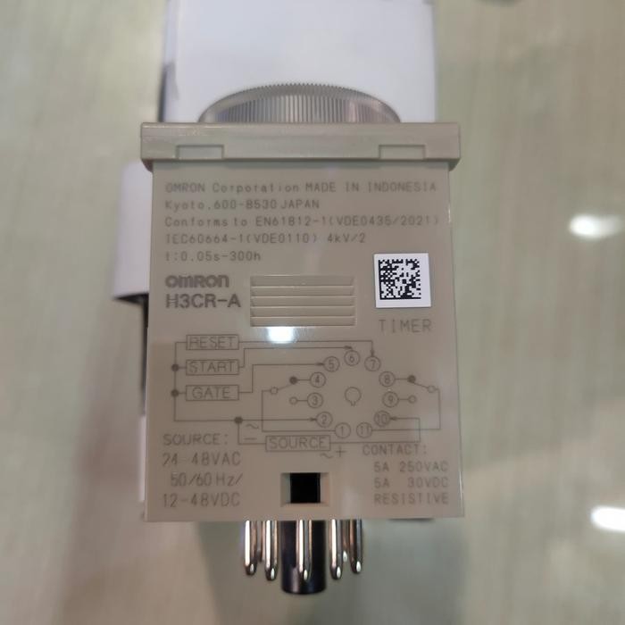 TIMER H3CR-A 12V DC OMRON ORIGINAL OMRON GRATIS ONGKIR