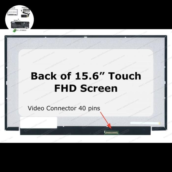 LAYAR LCD LED DELL INSPIRON 15 3511 NV156FHM-T01 V8.1 40 PIN TOUCH GRATIS ONGKIR