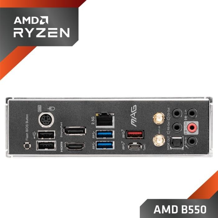 MOTHERBOARD MSI MAG B550 TOMAHAWK MAX WIFI - AM4 ATX MSI B550 TOMAHAWK