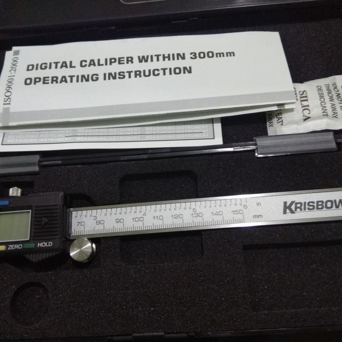 SIGMAT DIGITAL KRISBOW / DIGITAL CALIPER 150MM/6IN 0.01MM