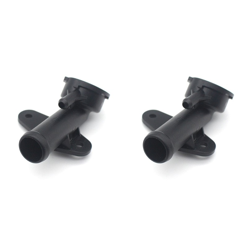 2X Motorcycle Radiator Coolant Neck Filler Water Inlet For Honda Shadow Hornet CB250 CB400