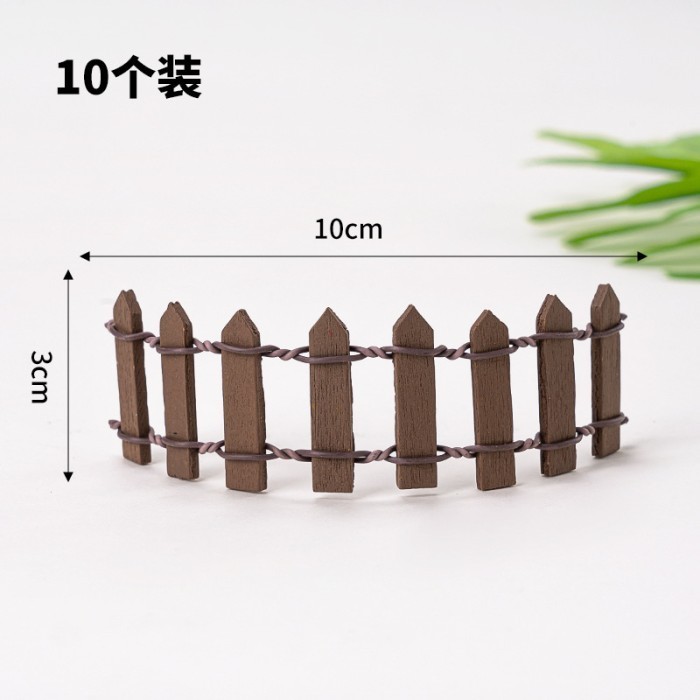 (Allthebest) Miniatur Pagar - Dekorasi Pagar - Pagar Tanaman - Dekorasi Cake Pagar